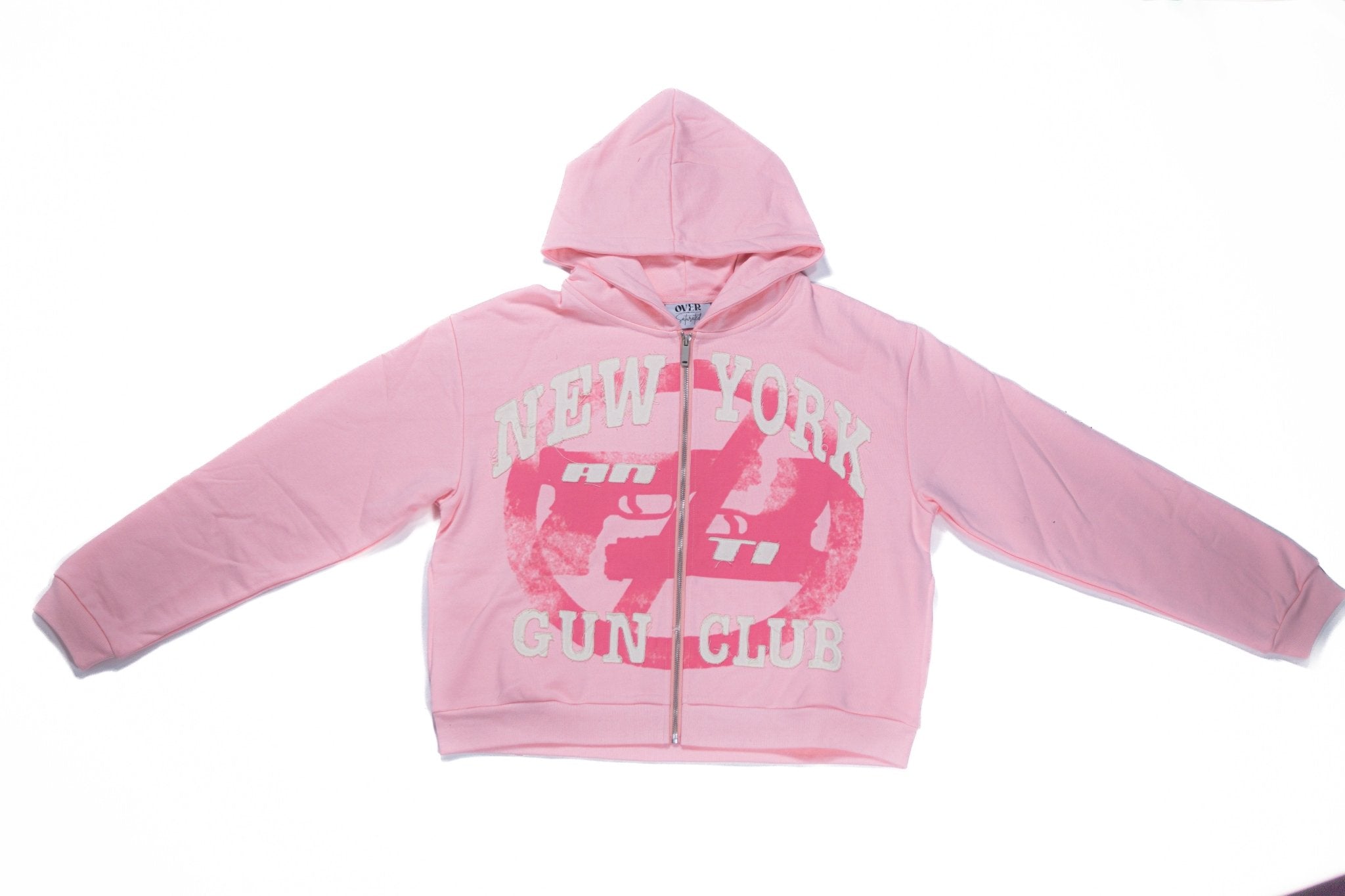 New York Anti-Gun Club Pink Hoodie