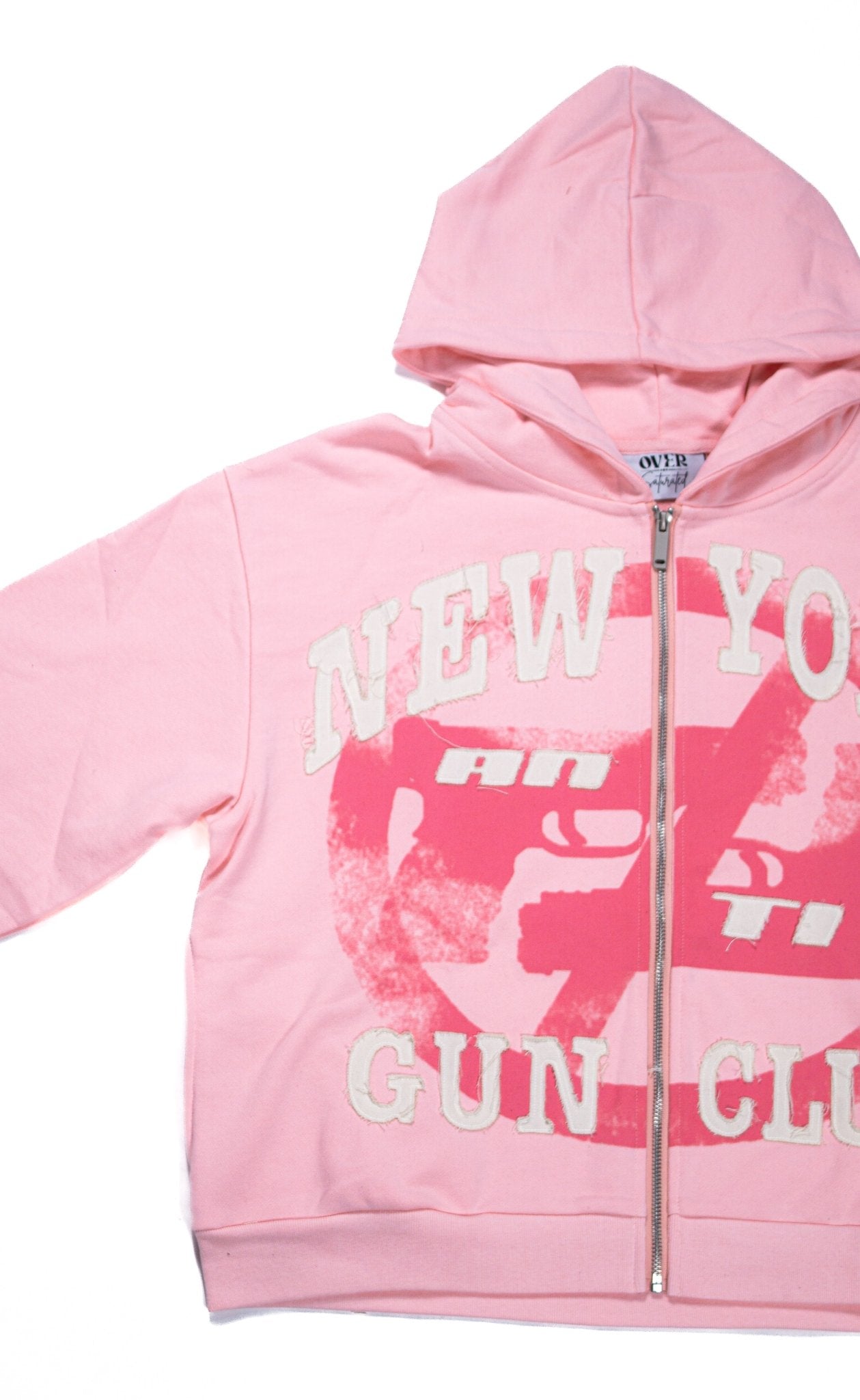 New York Anti-Gun Club Pink Hoodie