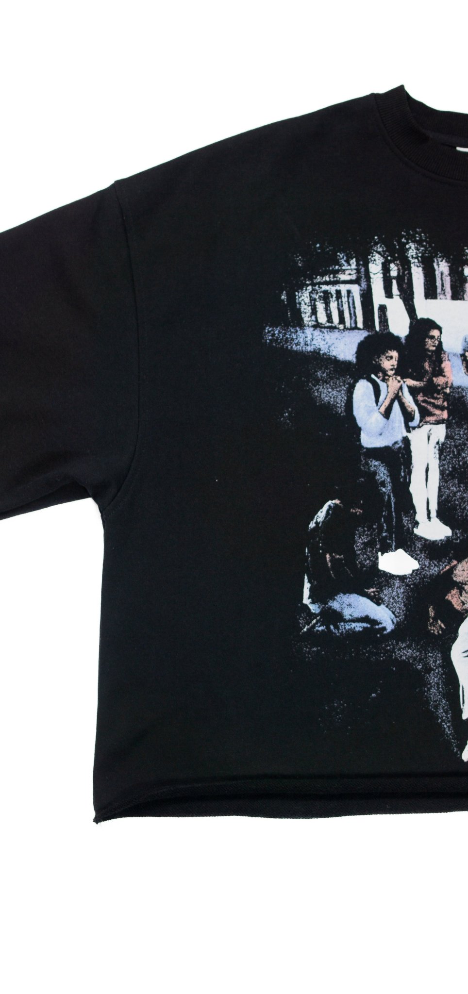 Save The Hood Cropped Heavy Tee